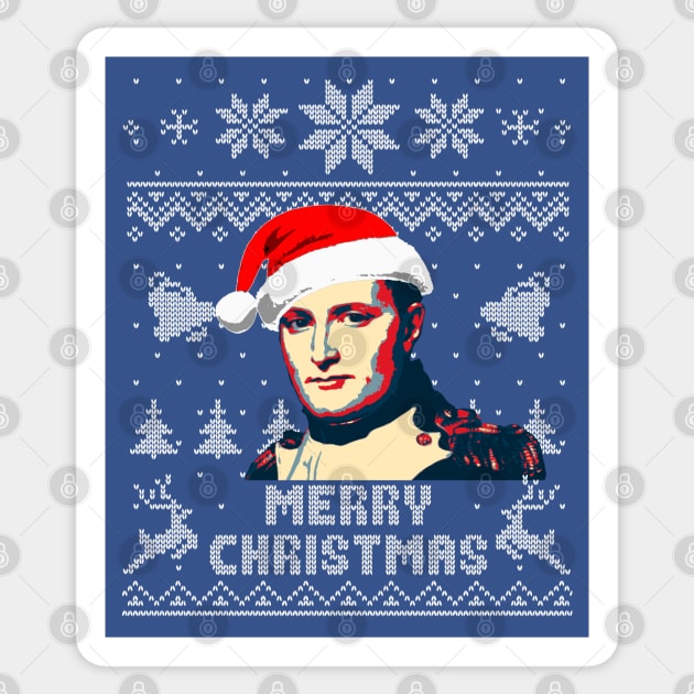 Napoleon Merry Christmas Sticker by Nerd_art